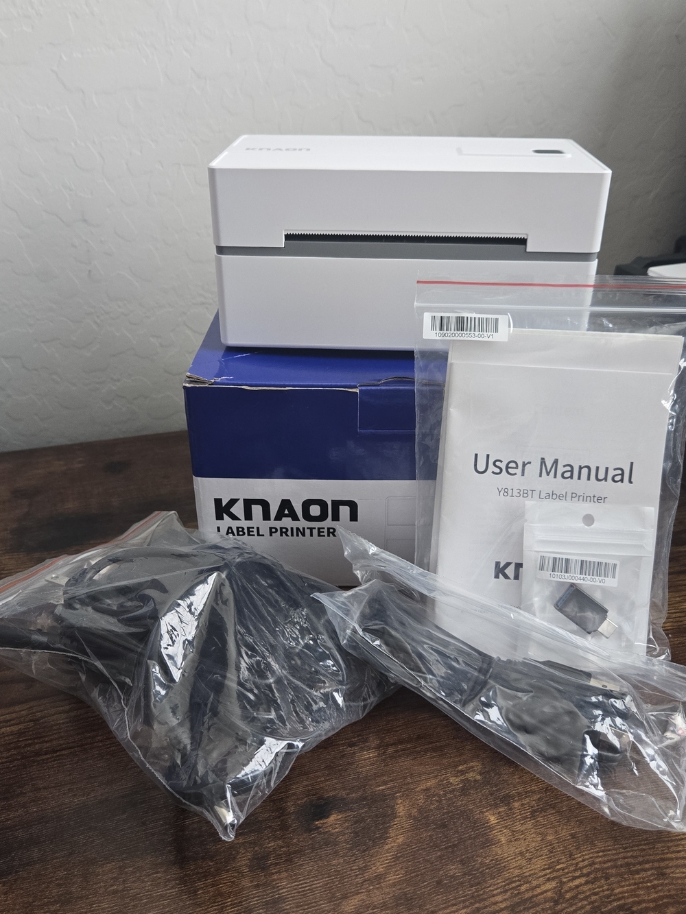 Knaon Y813BT Label Printer - White